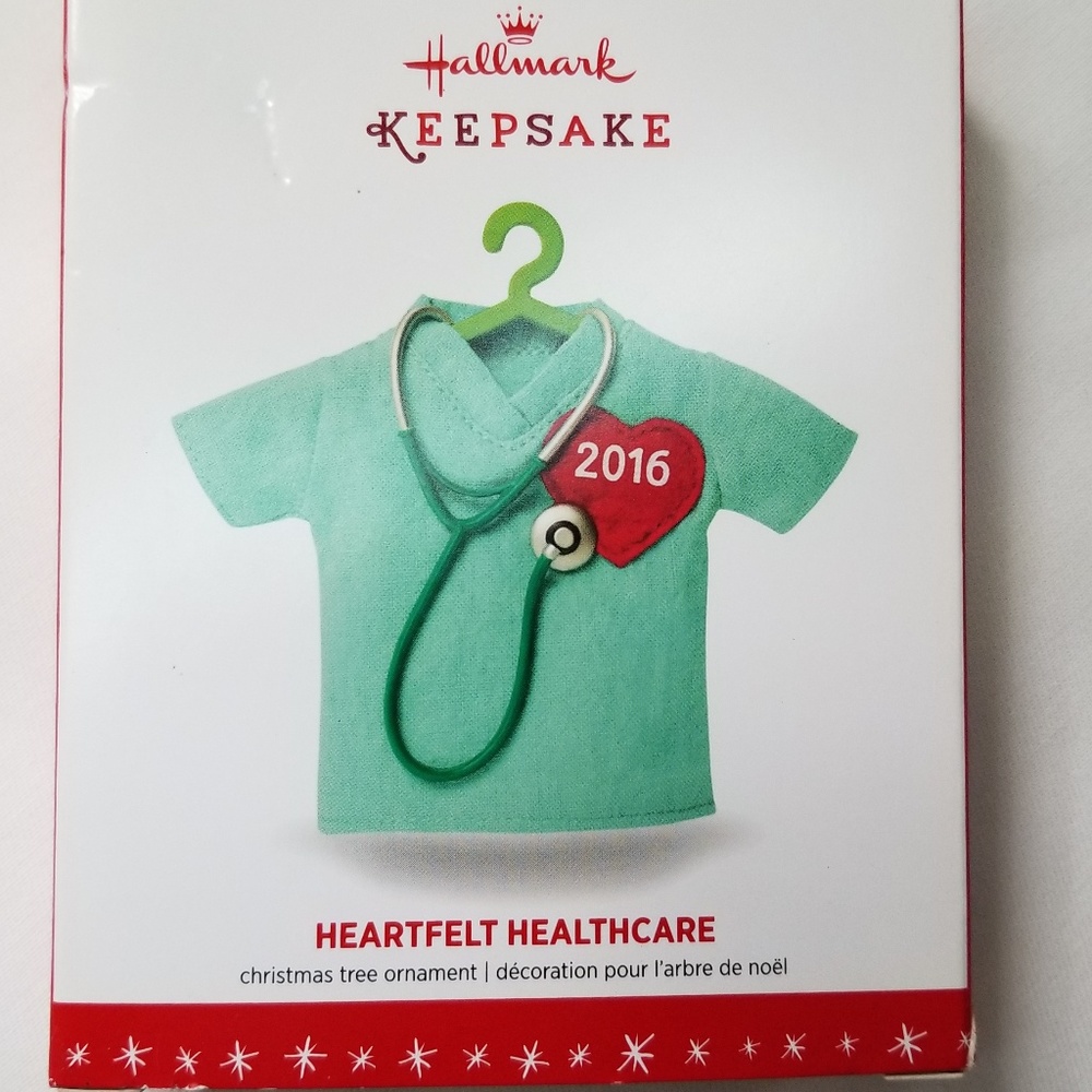 Hallmark Heartfelt Heath care Ornament 2016